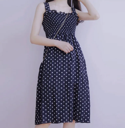 Vestido de Verão às Bolinhas